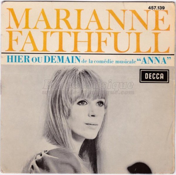 Marianne Faithfull - Hier ou demain