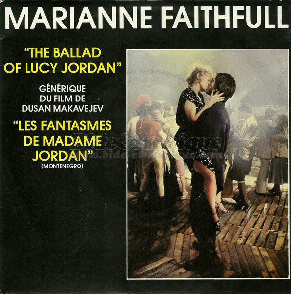 Marianne Faithfull - The ballad of Lucy Jordan