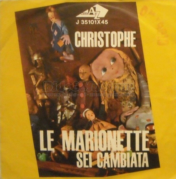 Christophe - Le marionette