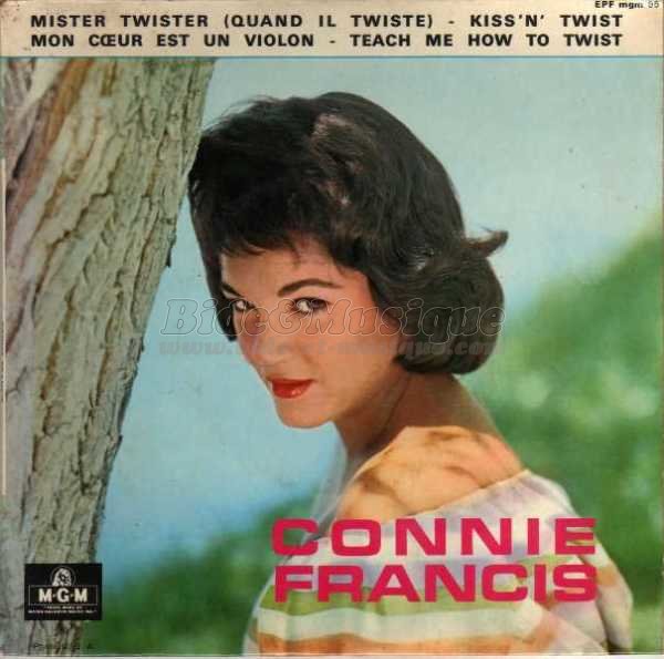 Connie Francis - Mister Twister %28Quand il twiste%29