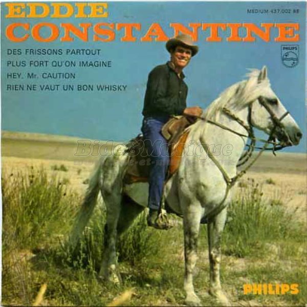 Eddie Constantine - Acteurs chanteurs, Les