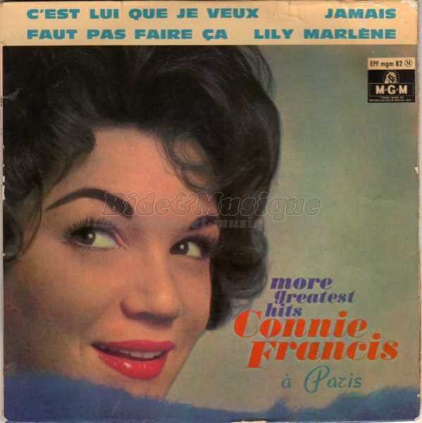 Connie Francis - Faut pas faire %E7a