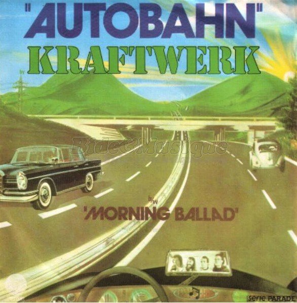 Kraftwerk - Autobahn (version 45 tours)