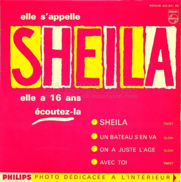 Sheila - Premier disque