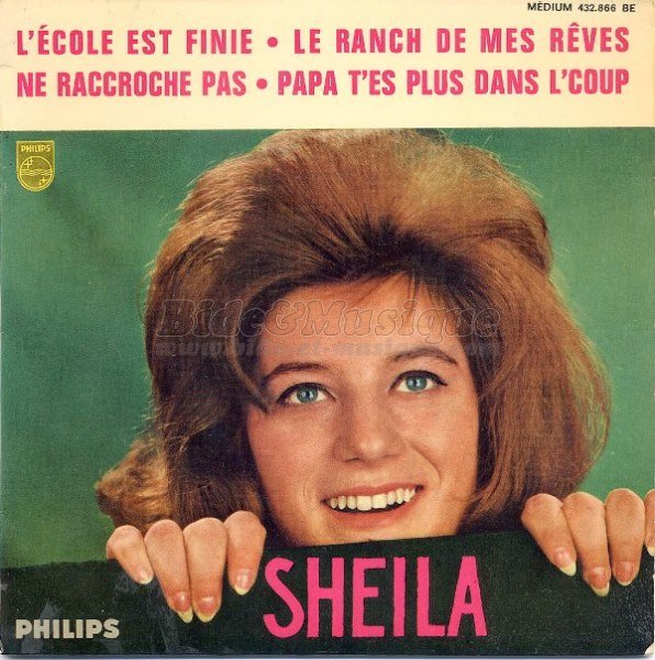 Sheila - L'�cole est finie