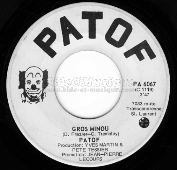 Patof - Gros minou