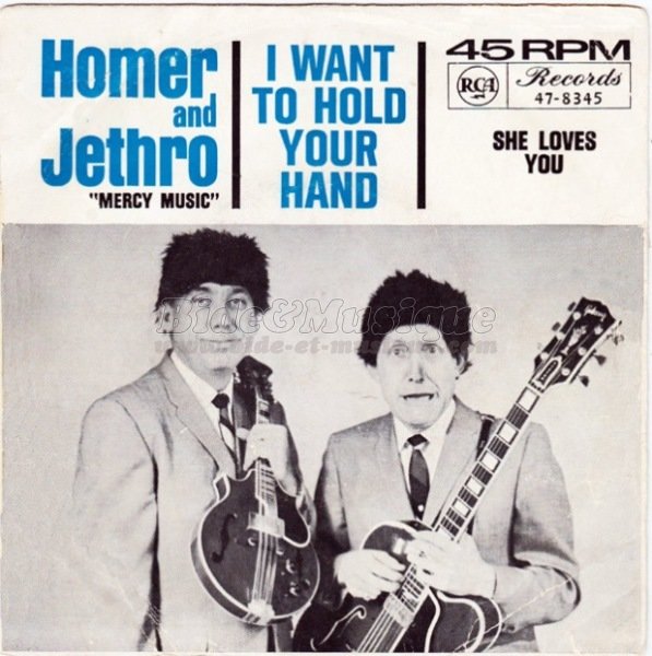 Homer and Jethro - I want to hold your hand