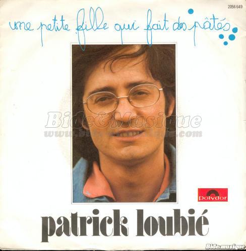 Patrick Loubié - Une petite fille qui fait des pâtés