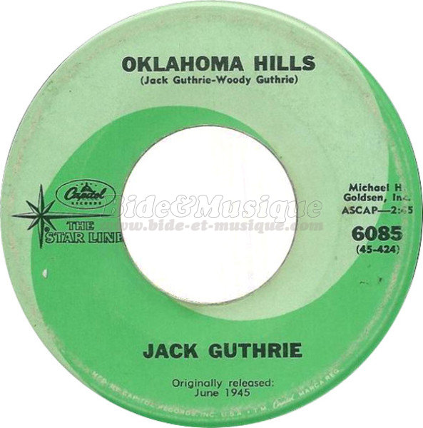 Jack Guthrie and his Oklahomans - Sixties
