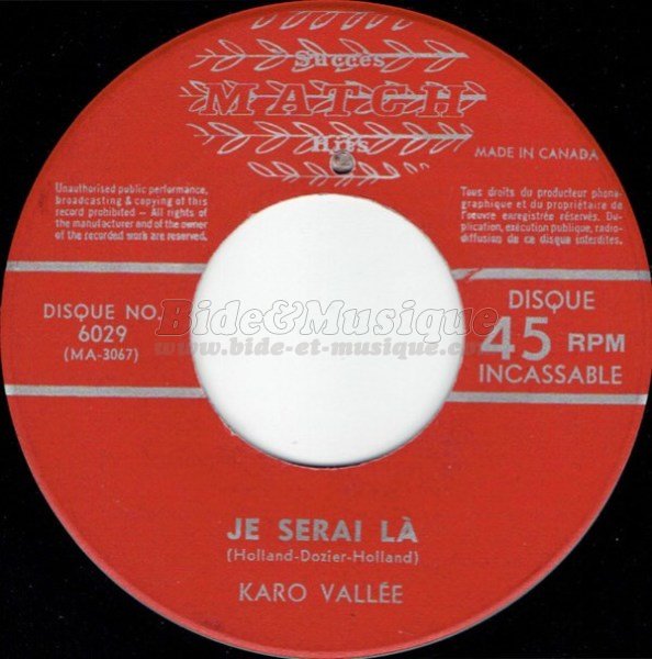 Karo Valle - Je serai l