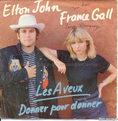 Elton John et France Gall - Beaux Biduos