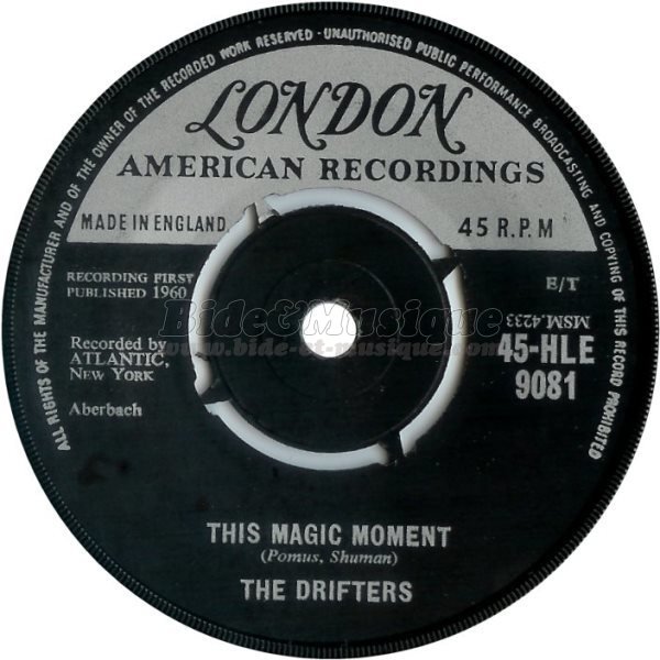 Drifters, The - Bide in America