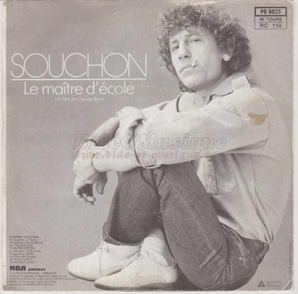 Alain Souchon - Le ma�tre d'�cole