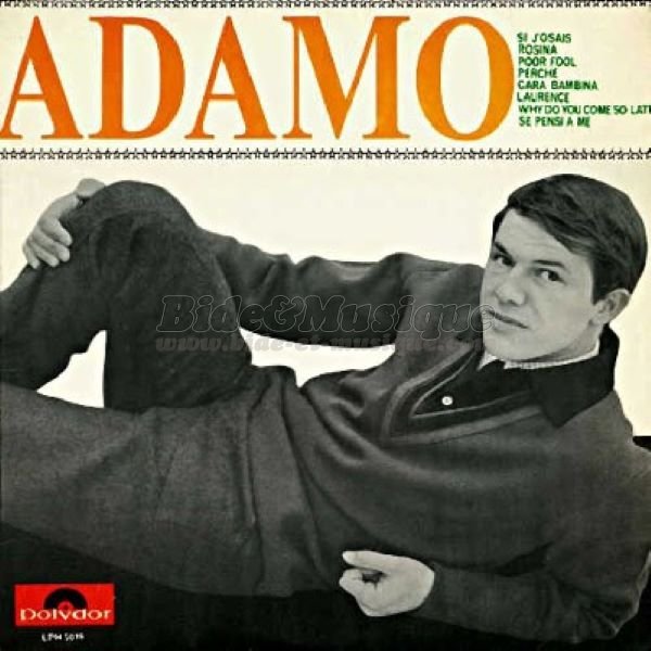 Adamo - Premier disque