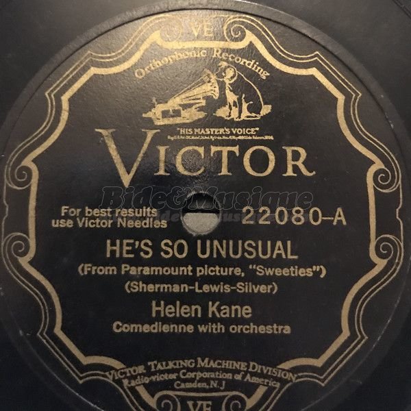 Helen Kane - He's so unusual