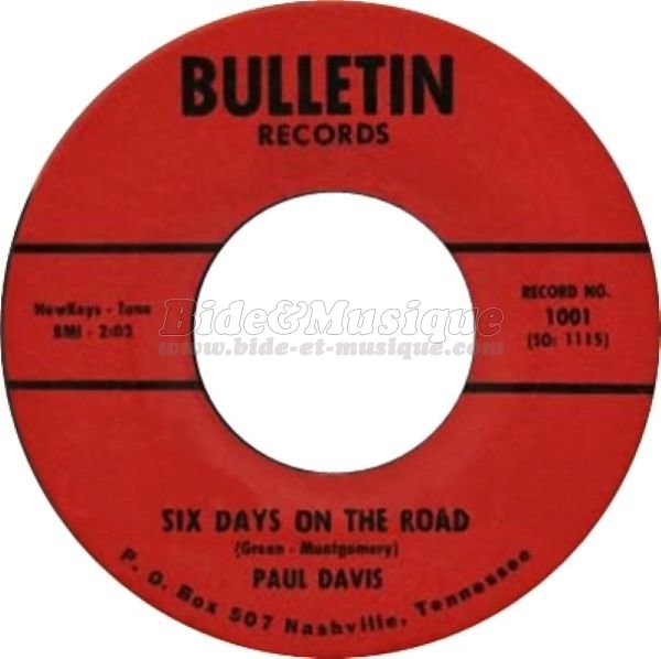 Paul Davis - Sixties