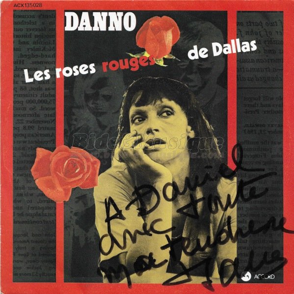 Jacqueline Danno - Les roses rouges de Dallas