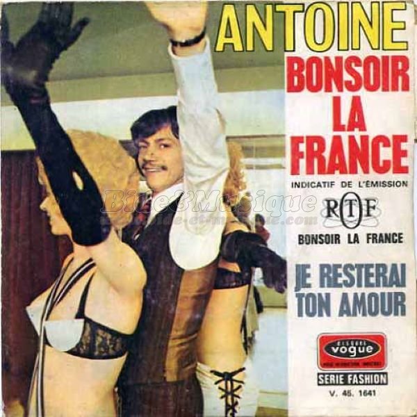 Antoine - Je resterai ton amour