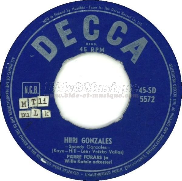 Prre Frars - Hiiri Gonzale