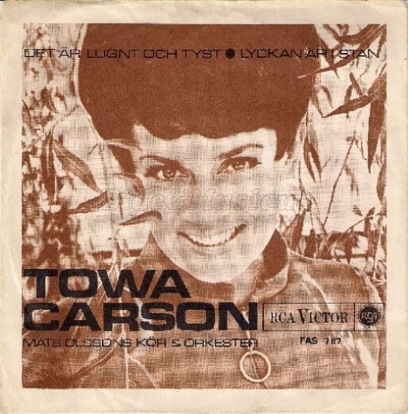 Towa Carson - Det r lugnt och tyst