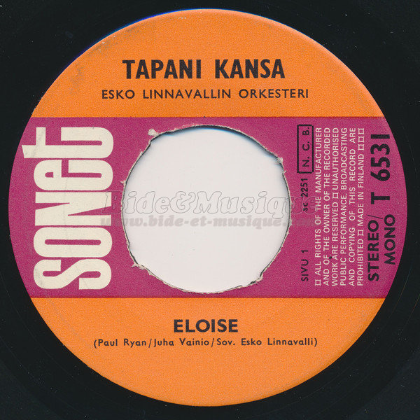 Tapani Kansa - Eloise