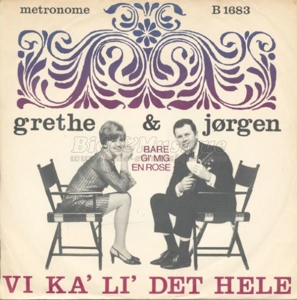 Grethe & J�rgen Ingmann - Gi' mig en rose