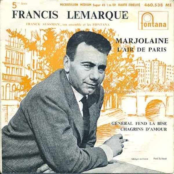 Francis Lemarque - Annes cinquante