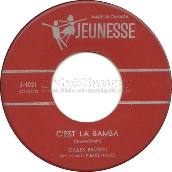 Gilles Brown - C%27est la bamba