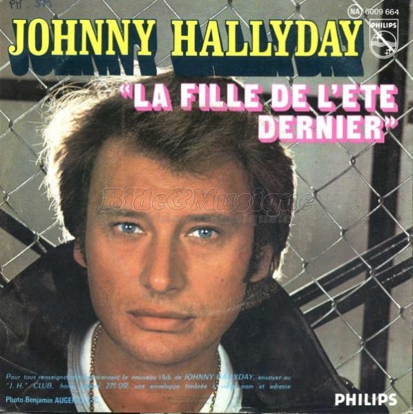 Johnny Hallyday - La fille de l't dernier