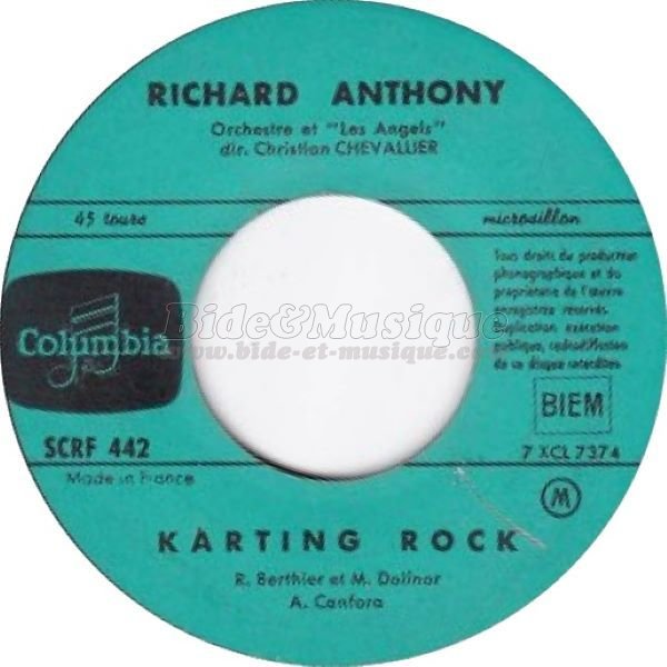 Richard Anthony - Karting rock