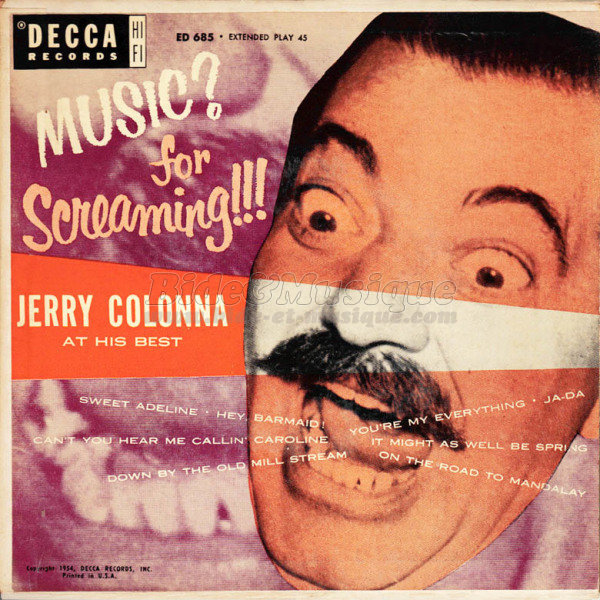 Jerry Colonna - Rock'n Bide