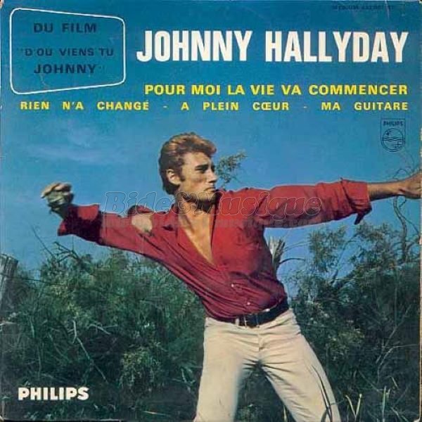 Johnny Hallyday - Pour moi la vie va commencer