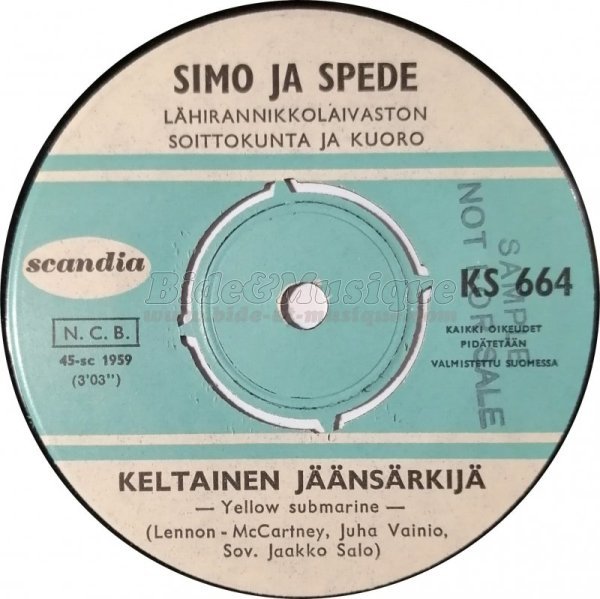 Simo ja Spede - Keltainen Jnsrkij