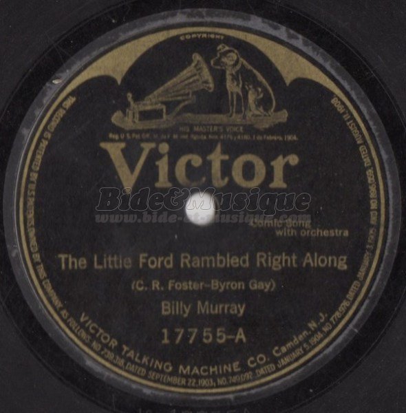 Billy Murray - The little Ford rambled right along