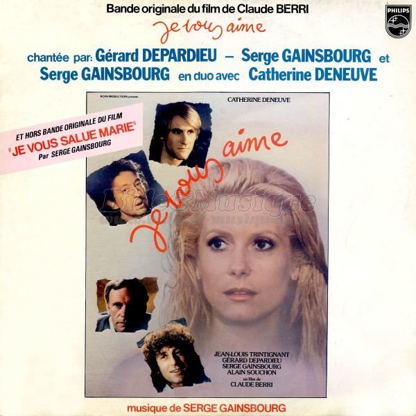 Serge Gainsbourg et Catherine Deneuve - Dieu fumeur de havanes