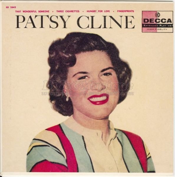 Patsy Cline - Three cigarettes in an ashtray