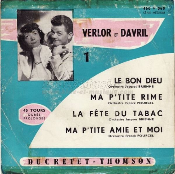 Gaby Verlor et Jean Davril - La f�te du tabac