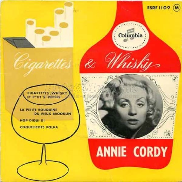 Annie Cordy - Cigarettes, whisky et p'tit's ppes