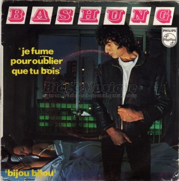 Alain Bashung - Je fume pour oublier que tu bois