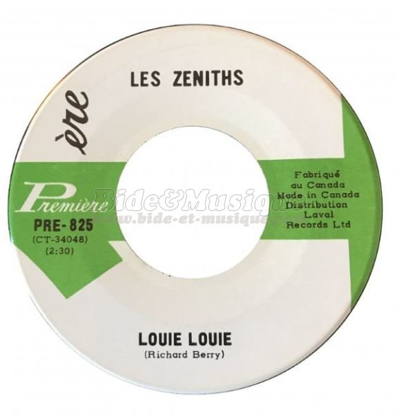 Les Zniths - Louie Louie