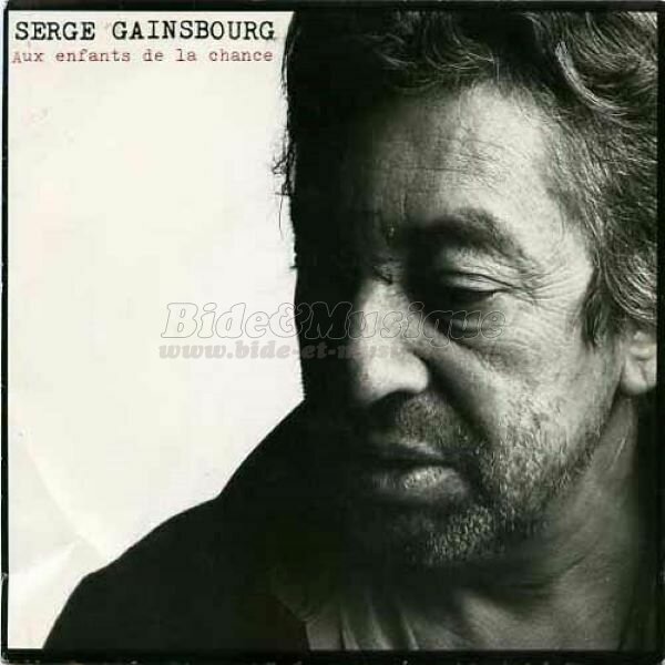 Serge Gainsbourg - drogue c'est du Bide, La