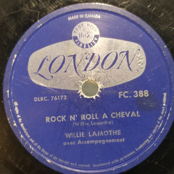 Willie Lamothe - Rock'n'roll  cheval