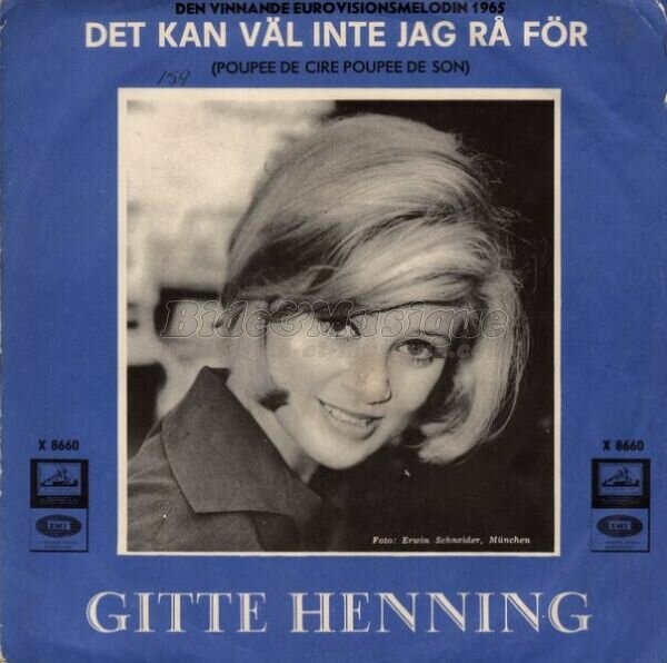 Gitte H�nning - Det kan v�l inte jag r� f�r