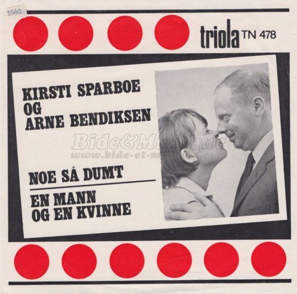 Kirsti Sparboe & Arne Bendiksen - En mann og en kvinne