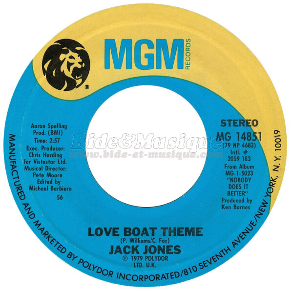 Jack Jones - Love boat theme