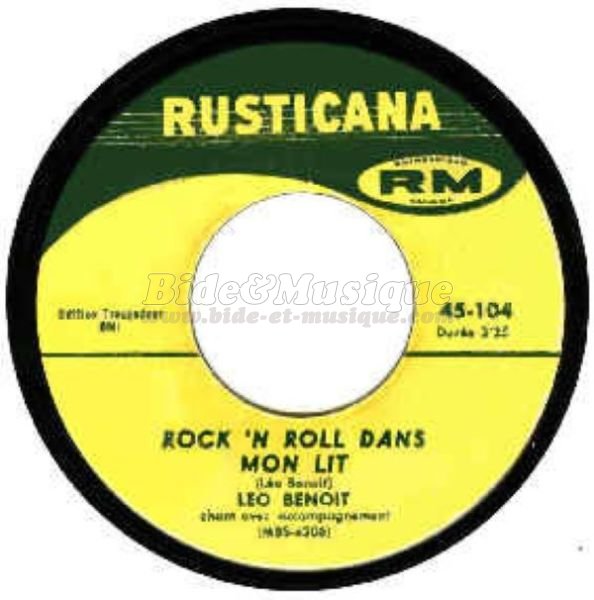 Lo Benoit - Rock'n roll dans mon lit