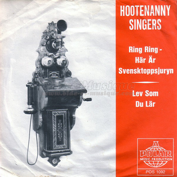 Hootenanny Singers - Ring ring (hr r svensktoppsjyryn)