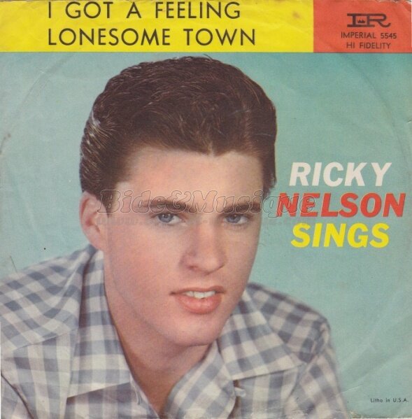 Ricky Nelson - Lonesome town