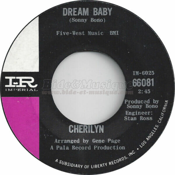 Cherilyn - Premier disque