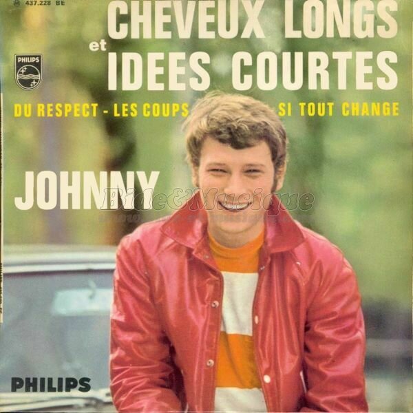 Johnny Hallyday - Cheveux longs et ides courtes